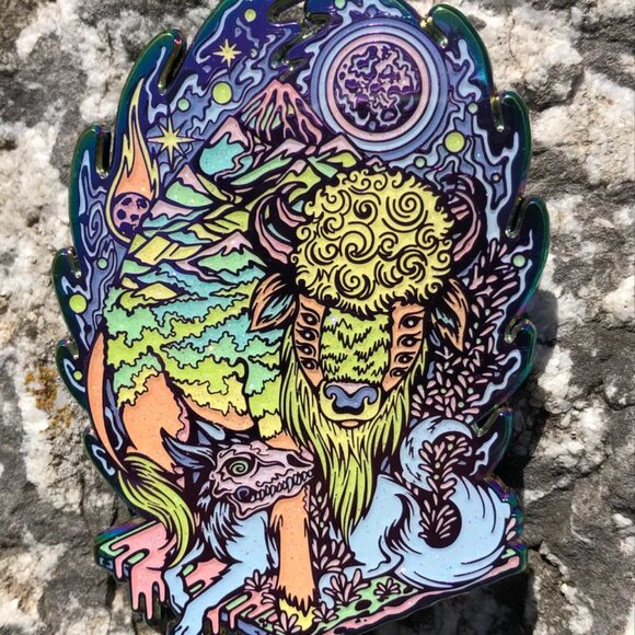 Order Now Pin Art | Limited Edition Original Artwork Pins Starlight Full Circle ...